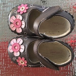 Pediped brown Mary Jane shoes size 5 - 5.5